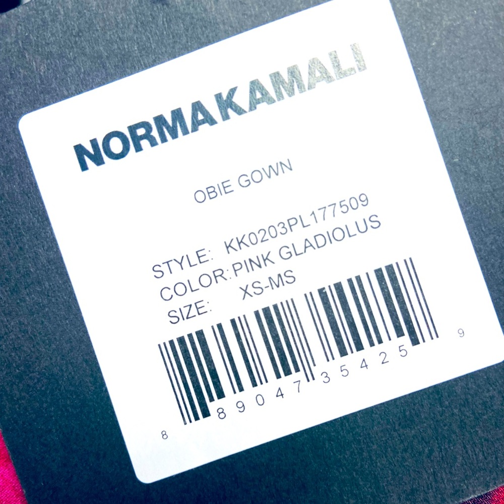 Normal Kamali NEW! Obie Gown in Pink Gladiolus - XS